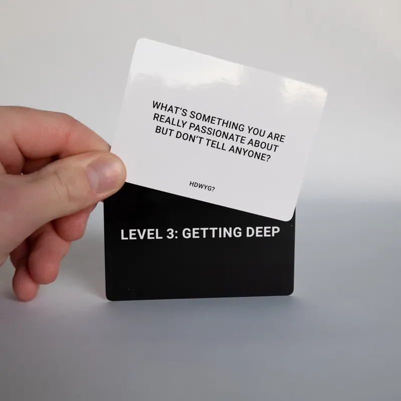 How Deep Will You Go? Original Conversation Game