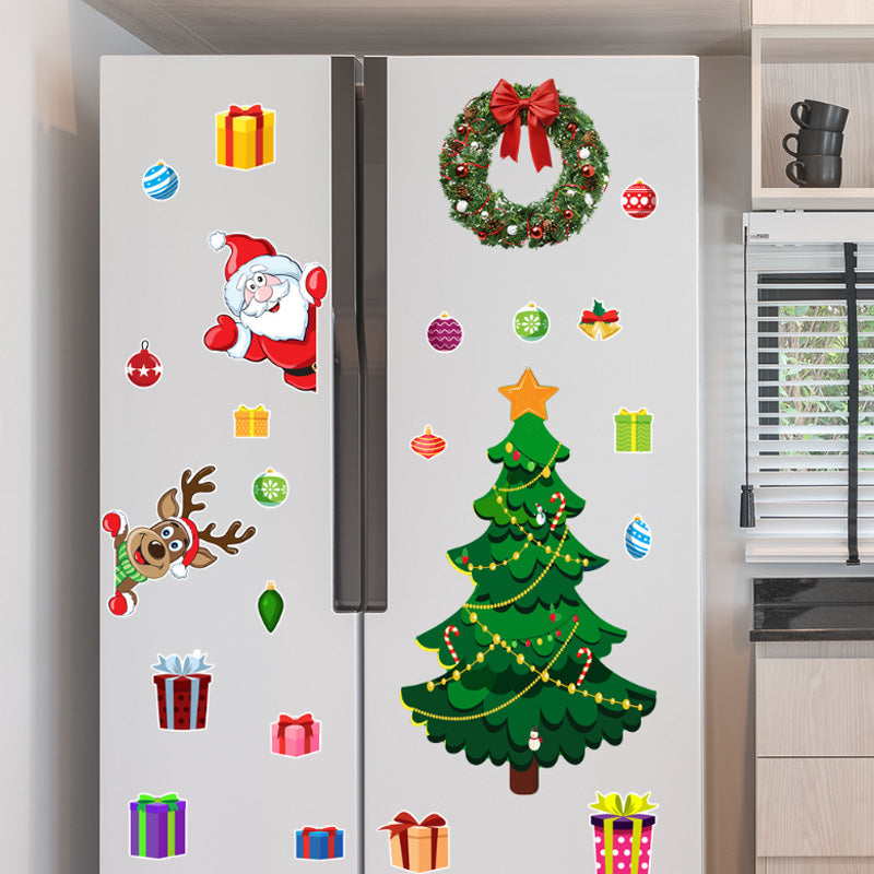 Christmas-themed Magnetic Stickers