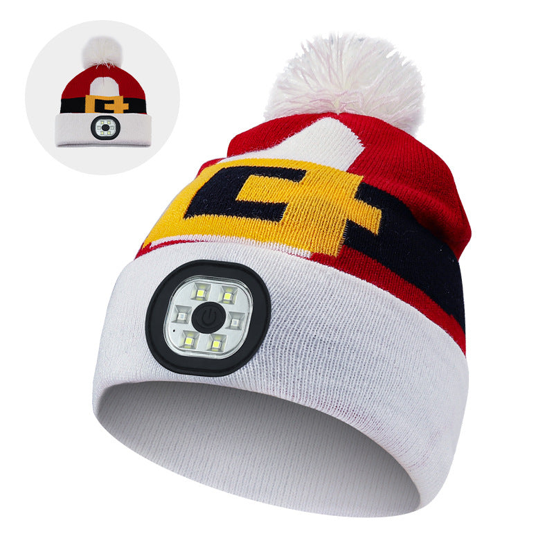 Bluetooth Beanie with LED Light & Removable Speakers