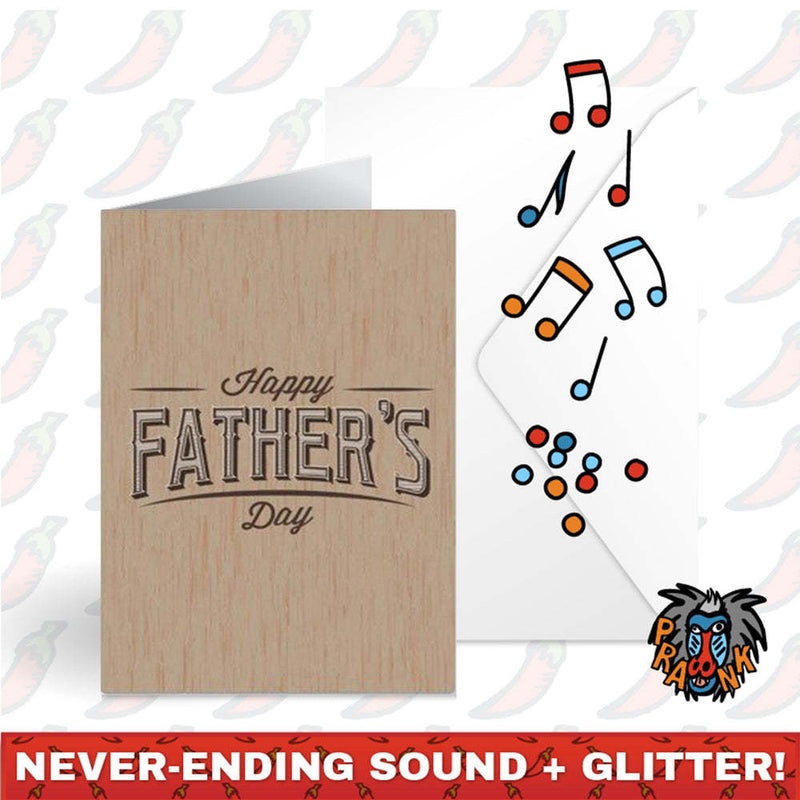 Endless Farting Father's Day Card