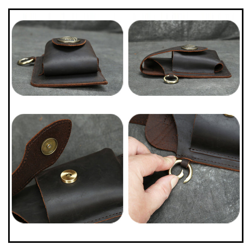 Multifunctional Leather Mobile Phone Bag