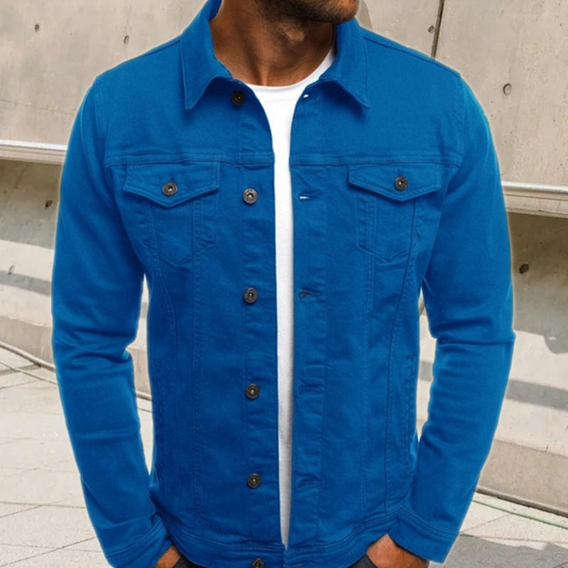 Men's Casual Fashion Jean Coat