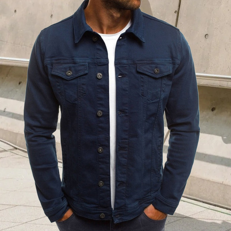 Men's Casual Fashion Jean Coat