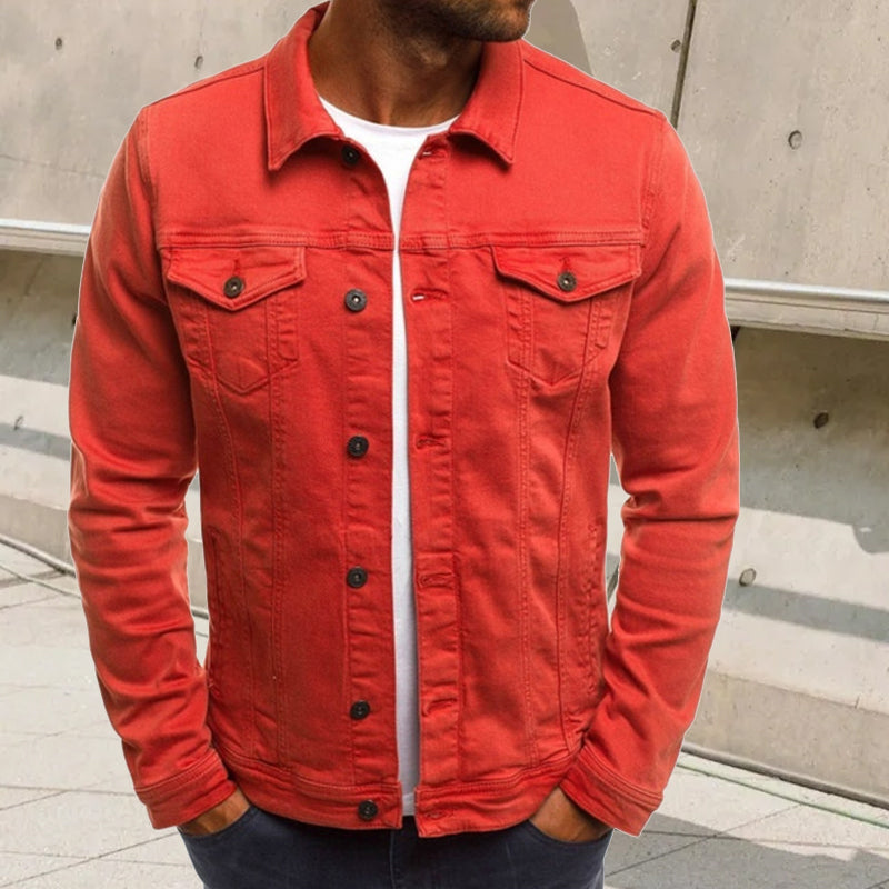 Men's Casual Fashion Jean Coat