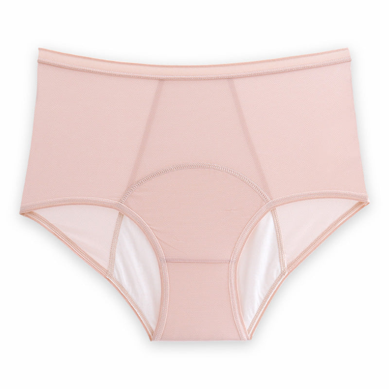 High Waist Leak Proof Ice Silk Panty