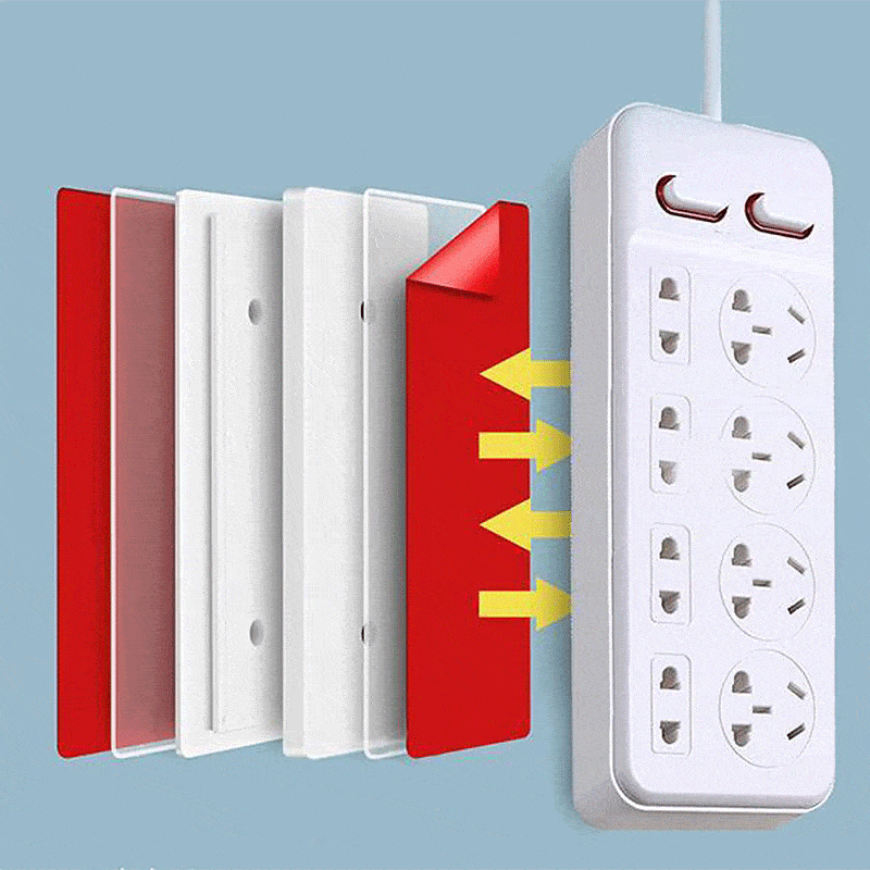 🔥Last Day Promotion - Adhesive Punch-free Socket Holder