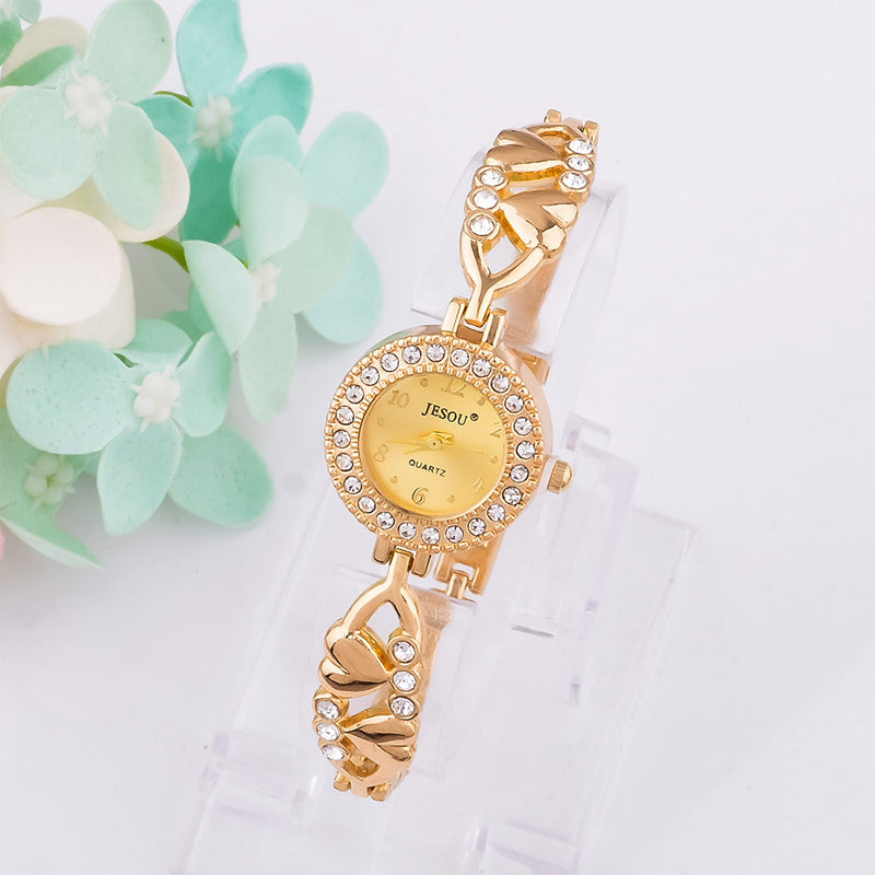 Crystal Jewelry Watch Set