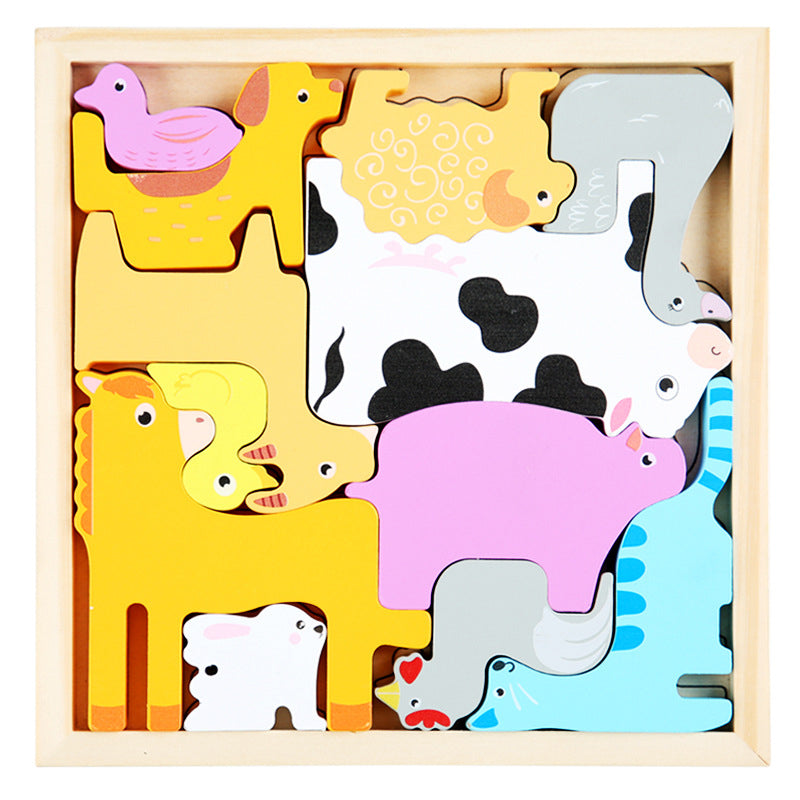 Wooden Toddler Jigsaw Puzzles