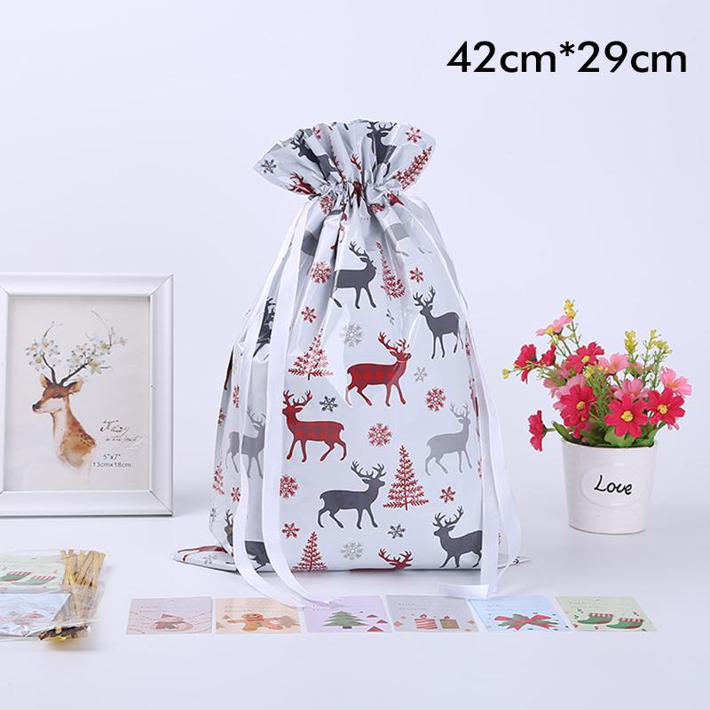 Drawstring Christmas Gift Bags