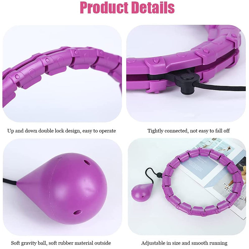 Removable Splice Fitness Hula Hoop