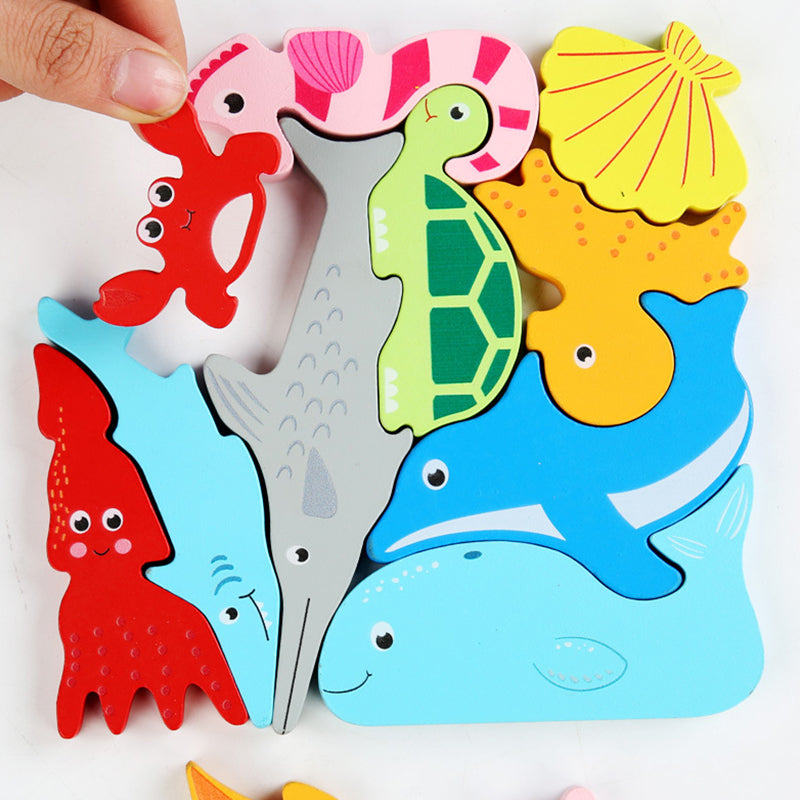 Wooden Toddler Jigsaw Puzzles