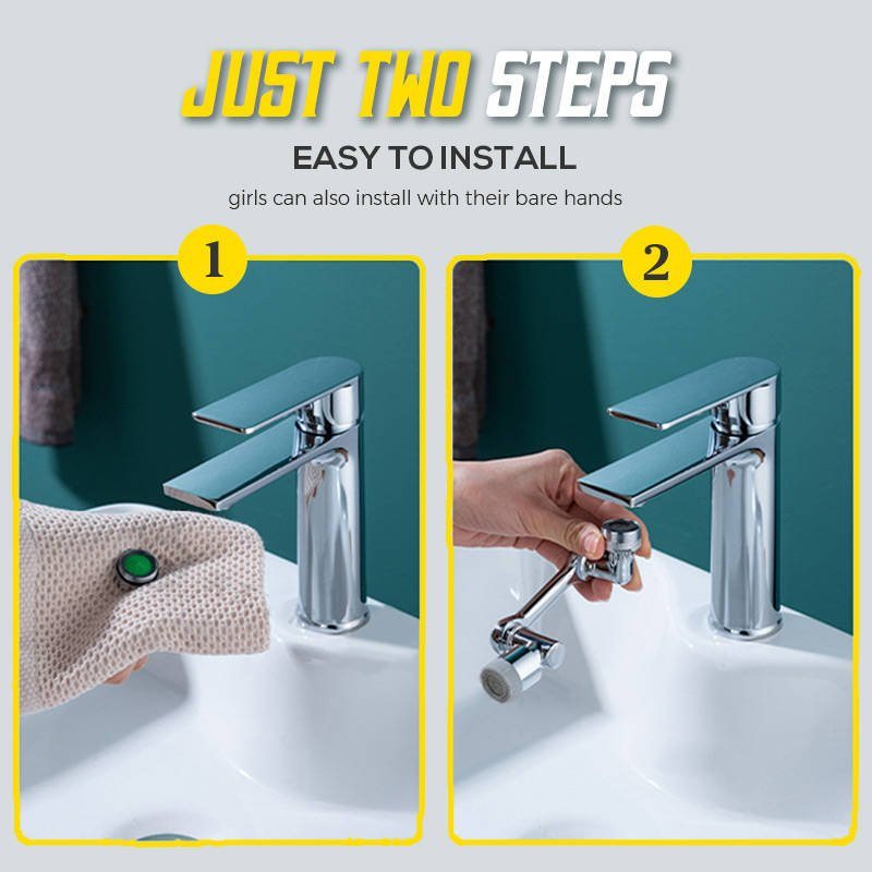 Rotatable Multifunctional Extension Faucet