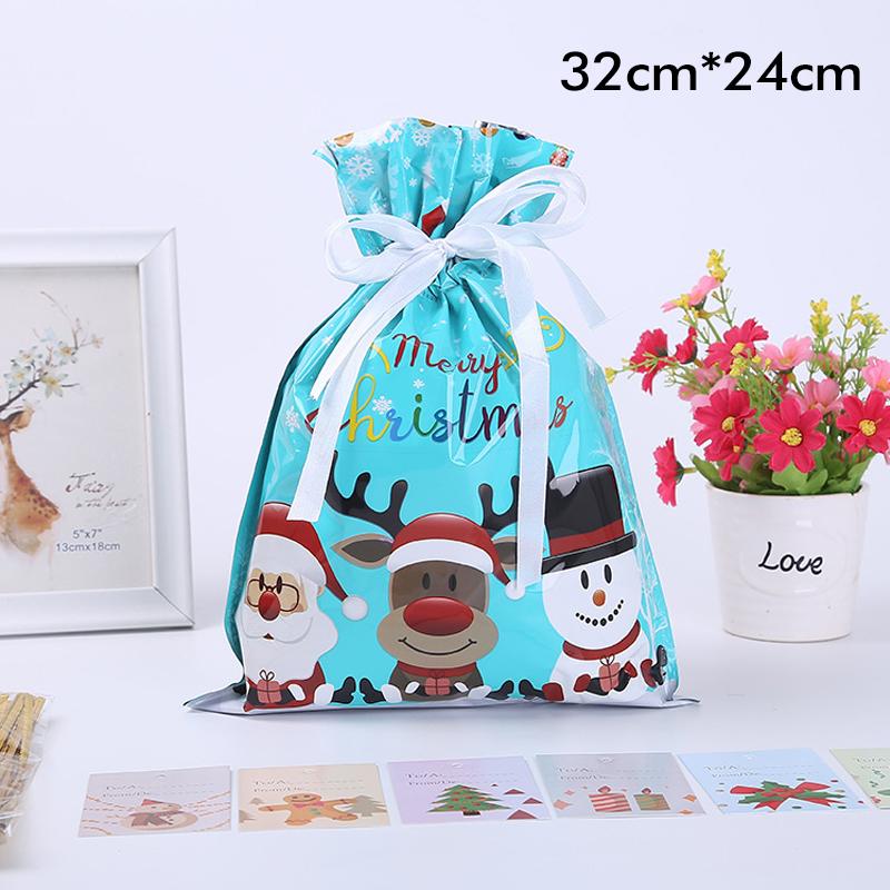 Drawstring Christmas Gift Bags