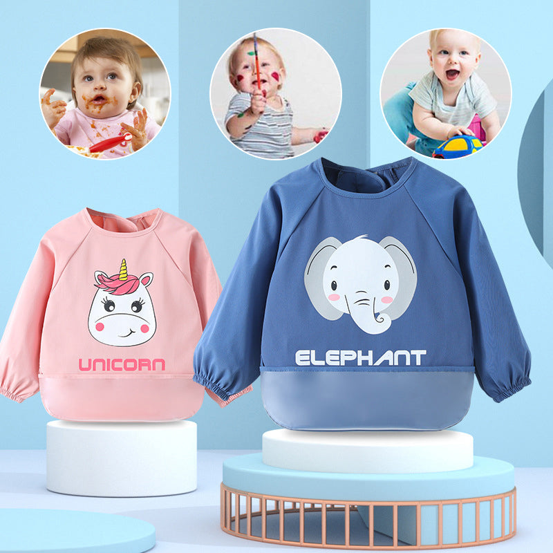 Waterproof Cartoon Smock for Children