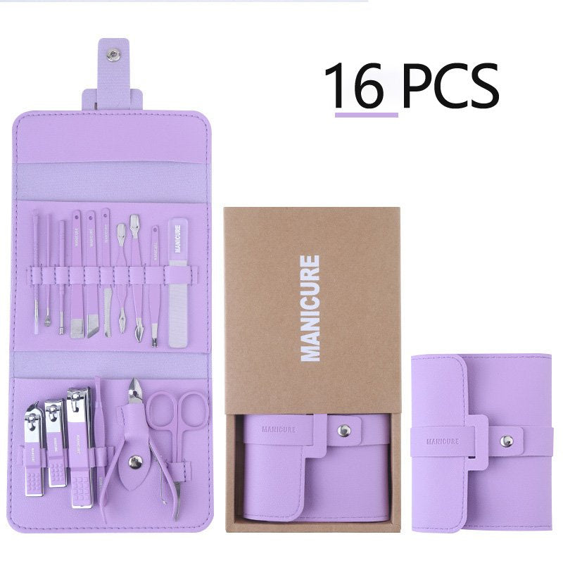 Nail Clippers Portable Set (12/16pcs)